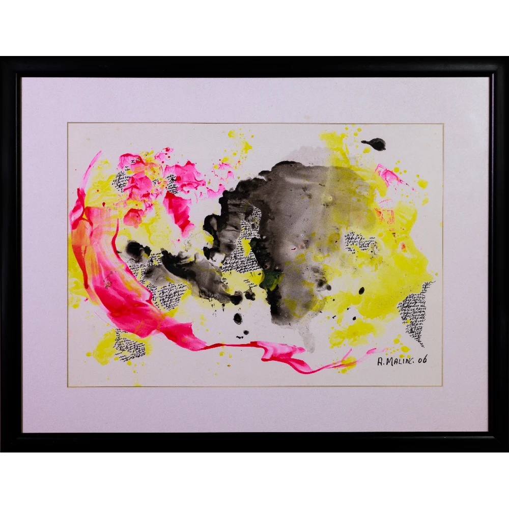 Alfonso Malinconico - W - 2006 - Gouache e inchiostri su carta copia