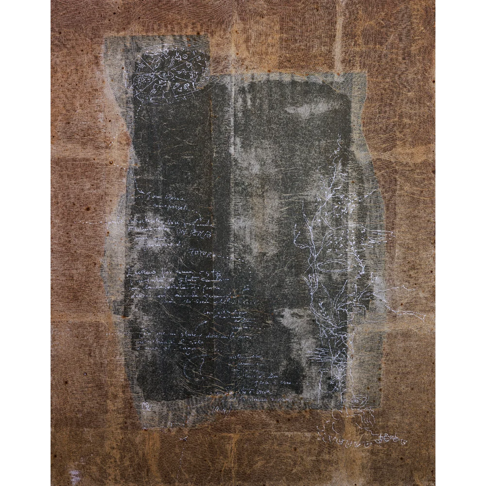 Anna Boschi - Silent pages - 2001 - Tecnica Mista copia