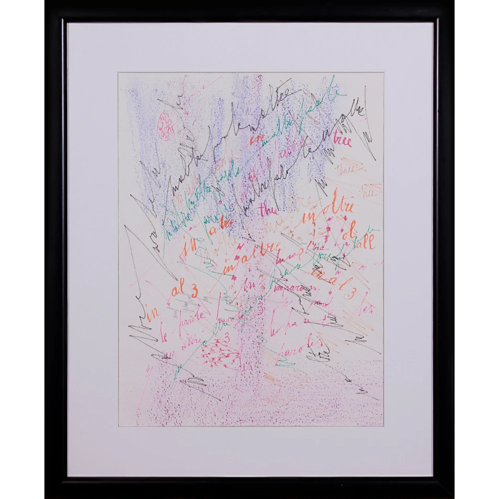 Carla Bertola - Inoltre. in altre parole - 2008 - Pastelli e inchiostri su carta copia