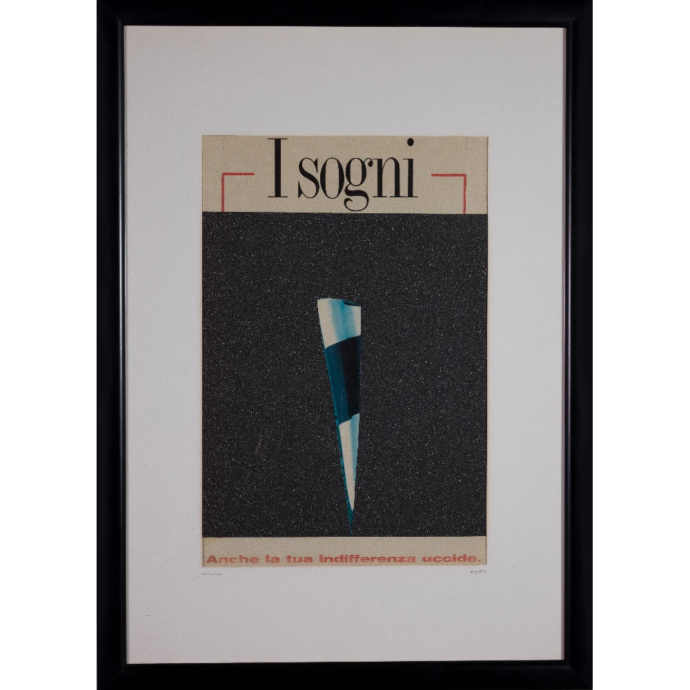 ELISABETTA GUT I SOGNI 1992 Collage su carta copia