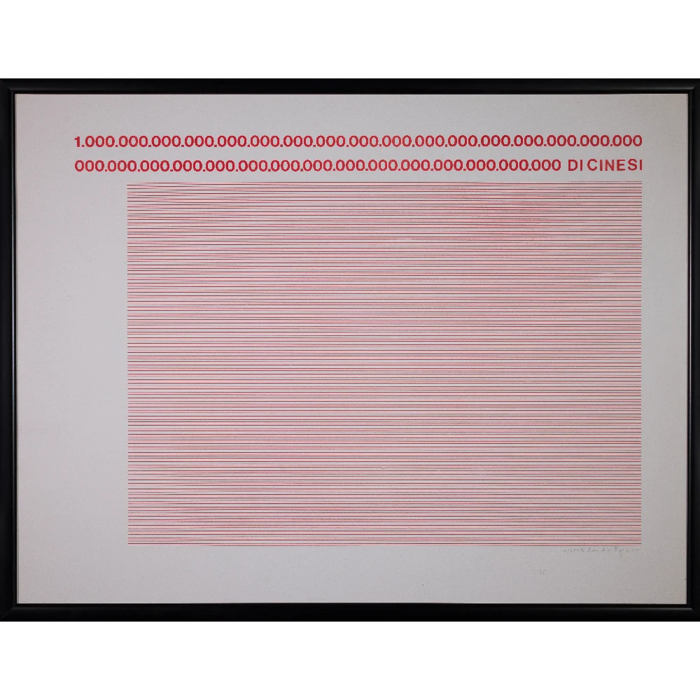 EMILIO ISGRò 1000... DI CINESI 1969 serigrafia IV-XVII copia