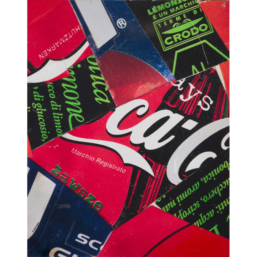 FRANCO SPENA - Cup up - 2008 - Plotter painting e acrilico su tela copia