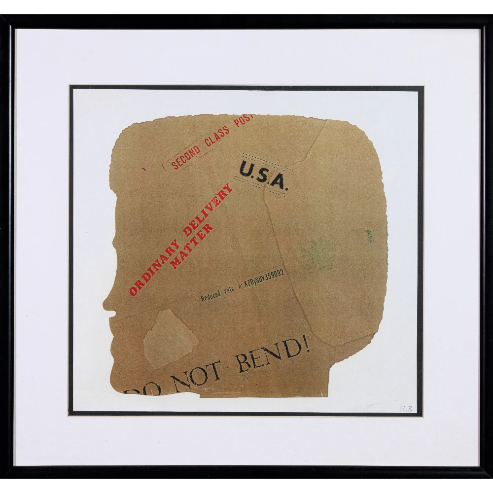 Marilla Battilana - Negro problem - 1973 - Xerografia laser copia