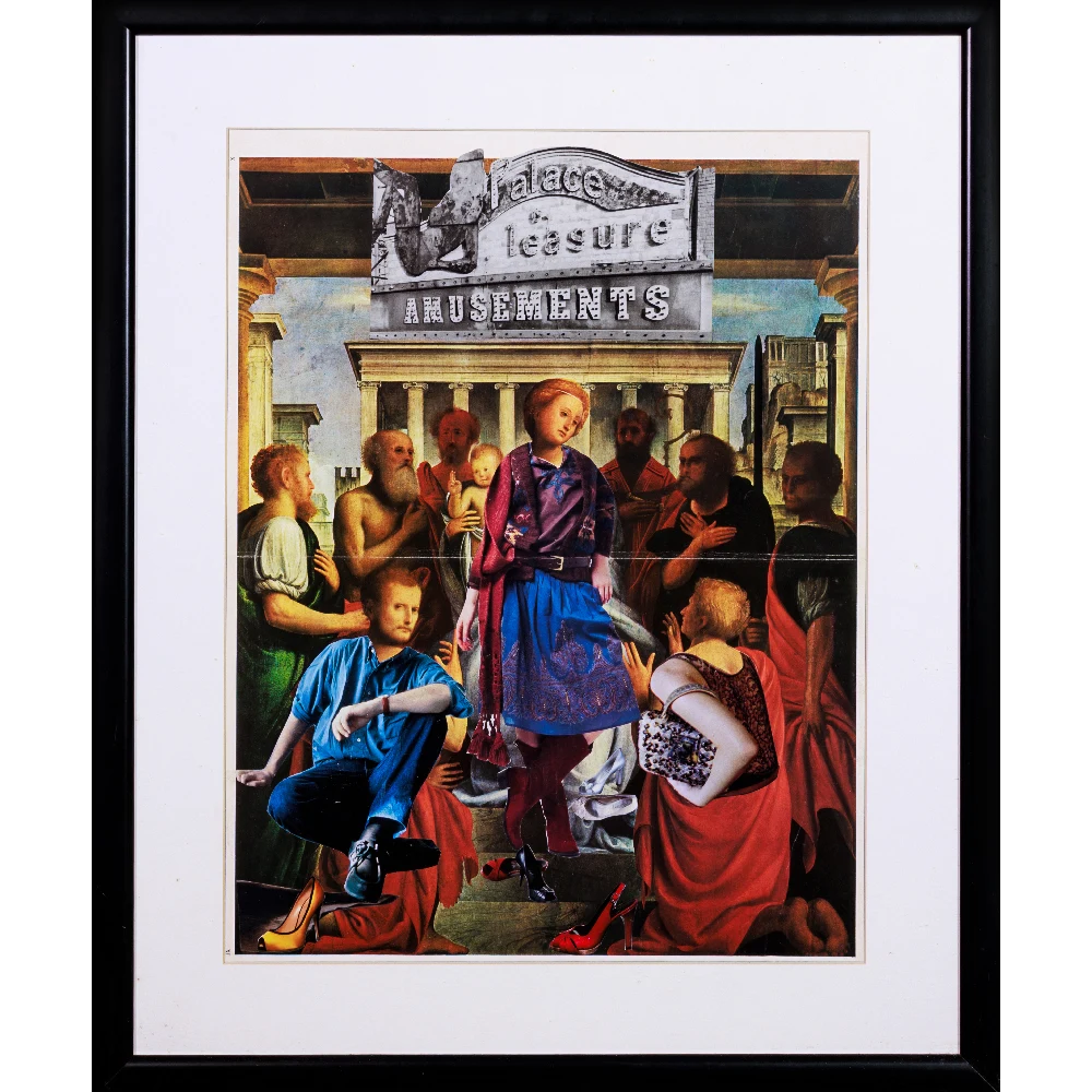 Maryse Aspart - Le Bramantino dans tous ses états - 2007 - Collage su cartoncino copia