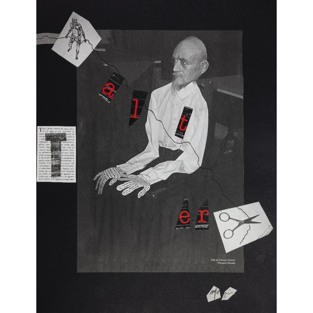 Massimo Mori - Dramatis persona - sd - Foto e collage su carta copia