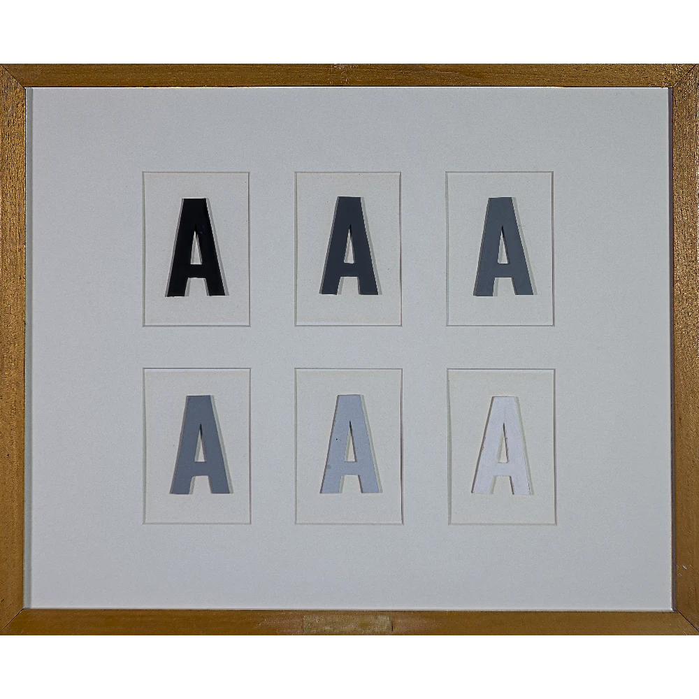 PAOLO ALBANI - Aggiornamento - 1990- Collage su carta copia