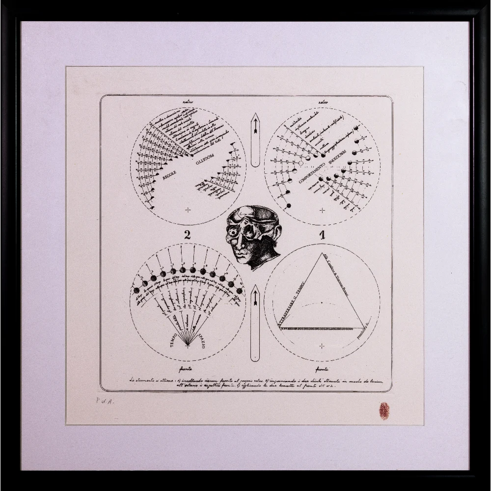 Vincenzo Ferrari - Senza titolo - Acquaforte (prova d'autore senza numero) copia